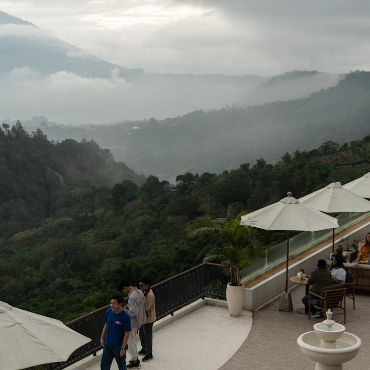 Entertainment zone at night in United Kingdom